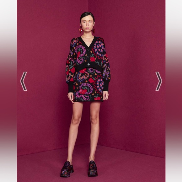 FARM Rio Colorful Patterned Mini Skirt - Picture 2 of 6